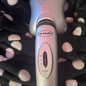 Dr. Scholl's Silver Handheld Massager